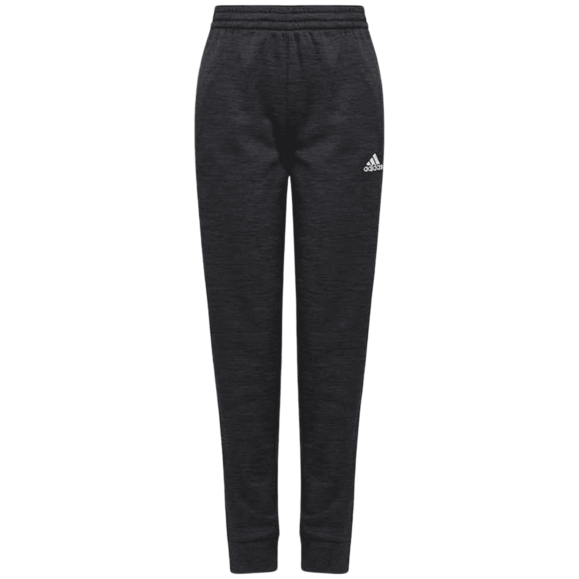 Adidas Youth Jogger Pants – Black Carbon Gray Sweatpants for Boys & Girls, Size S (7/8)