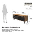 thumbnail image 3 of Mr. Kate Daphne TV Console, Walnut and Black, 3 of 9