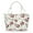 Camellia, variant on BadPiggies Large Canvas Tote Bag Casual Beach Travel Sandproof Shoulder Bag Zippered Shopping Handbags