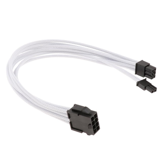 Cable Divisor De Alimentación 8 Pines Adaptador De Alimentación Y Cable De Extensión Macarena
