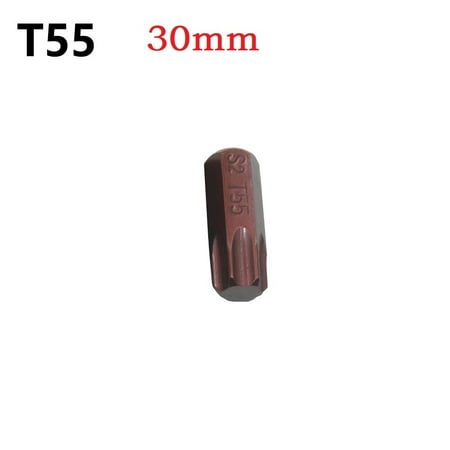 

1PC Torx Star Screwdriver bits 30mm & 75mm Hex Shank T20/T25/T30/T40/T45/T50/T55