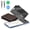 Black and Black, variant on Wallet Tracker Card 2Pack, Bluetooth Tracker with Apple Find My(iOS Only), Rechargeable Thin Smart Card Wallet Finder, Item Finder for Luggage/Key/Wallet/Passport, IP68 Waterproof Black, FCC Approved