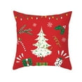 thumbnail image 2 of Yuarrent 1 funda de almohada, decoración navideña para el hogar, Reno, Papá Noel, funda de cojín de árbol, adorno navideño, regalo de Navidad 2020, Decoración del hogar  #8 Yuarrent HA000414-08B, 2 of 8