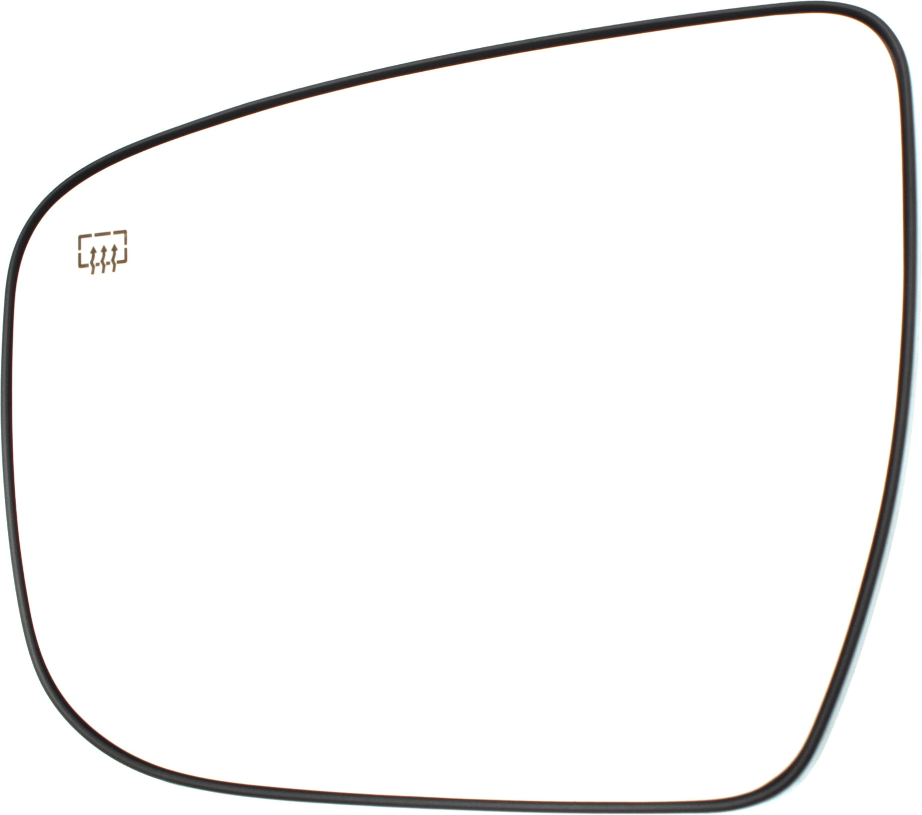 Mirror Glass Compatible With 2014-2018 Nissan Rogue 2017-2018 Pathfinder Left Driver Side Heated Kool-Vue