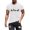White, variant on Gamivast Men's Cute Spooky Cat Pumpkin T-Shirt Halloween Graphic Print Short Sleeve Crewneck Tee Casual Fall Festival Top Novelty Holiday Shirt Flattering Fit Wear Gray XXXL
