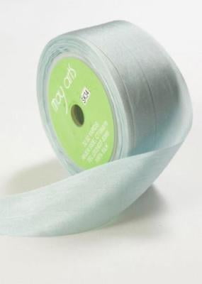 light blue silk ribbon