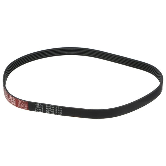 6PK965 V-Ribbed Belt 6 Ribs 965mm Length x 21mm Width x 5mm Height, EPDM Micro V Serpentine Belt