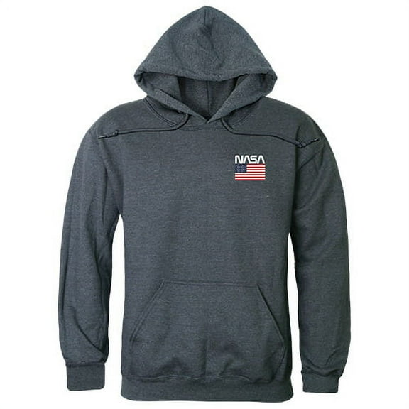 Rapid Dominance NAS3-WO1-HCH-02 Worm 1 Graphic Pullover Hoodie, Heather Charcoal - Medium