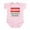 Petal Pink, variant on CafePress - Firefighter Warning Daughter Infant Bodysuit - Baby Light Bodysuit, Size Newborn - 24 Months