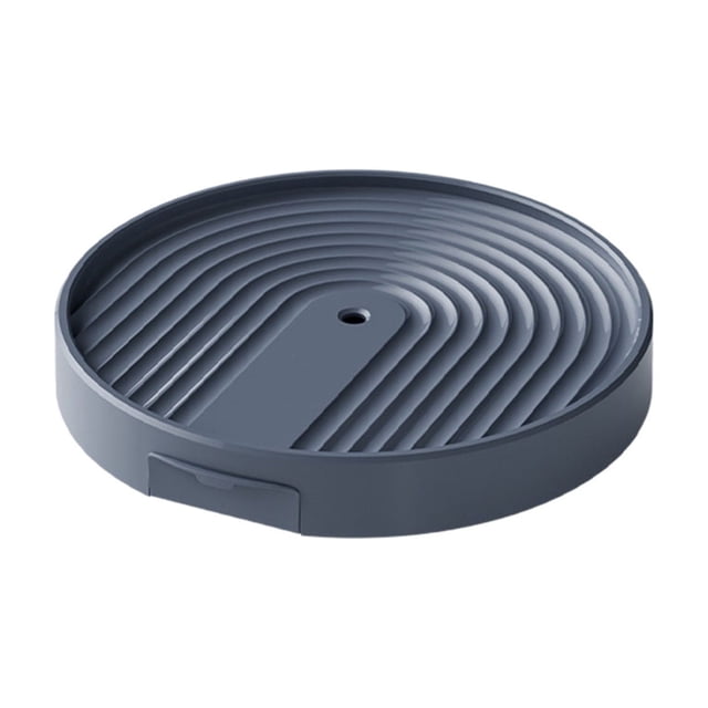 Plateau à Plantes à Roulettes, Plateau Circulaire Épaissi pour Pots de Fleurs, Base de Drainage Mobile, Adapté pour Plantes en Pot Intérieures et Extérieures