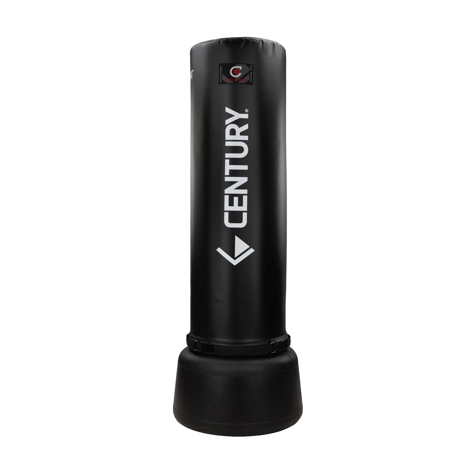 Century Torrent Training Bag, Black Freestanding Punching Bag, Ideal for Martial Arts, Boxing, and Cardio Workouts for Men and Women