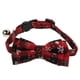 thumbnail image 5 of 1 collar navideño para mascotas, diseño clásico de lazo, collar decorativo para gatos, suministros para mascotas., 5 of 7