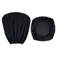 thumbnail image 2 of Funda para silla de oficina, fundas para silla elásticas a prueba de aceite, lavables, a prueba de polvo, estirables, funda Universal para silla de es , negro Soledad Cubierta de asiento, 2 of 10