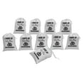 thumbnail image 4 of Darling Souvenir White Hangover Kit Wedding Favor Party Supplies Favor Bags Gift Pouches 15 Pieces, 4 of 5