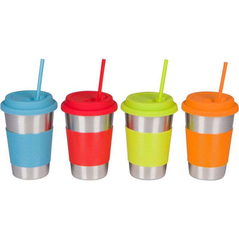 2 Brush Smoothies Bubble Tea 6pcs Silicone Reusable Extra Wide Straight Straw 