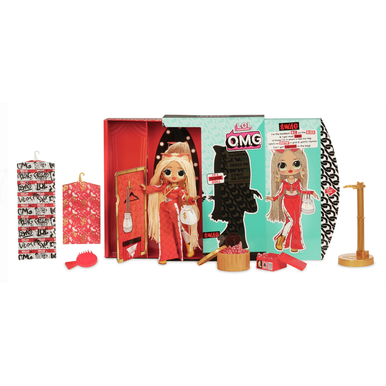 4 Pack - LOL Surprise OMG Fashion Dolls Lady Diva, Swag