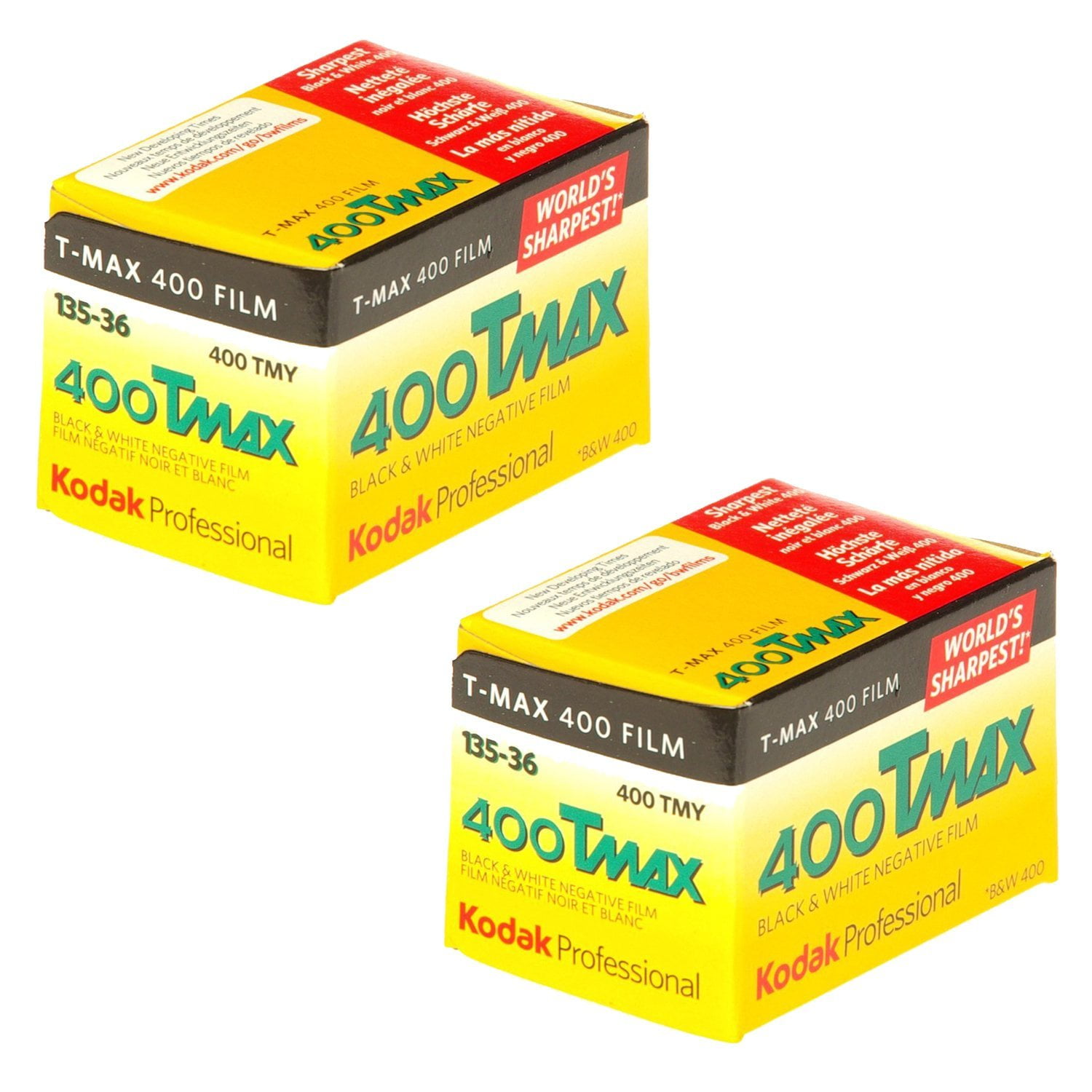 Kodak 400 TMAX Professional ISO 400 35mm 36 Exposure Black & White