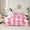 Pink White, variant on Castle Fairy White Cats Twin Bedding Sets,Kawaii Pet Bedding Comforter Set