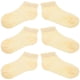 thumbnail image 2 of 3 Pairs Of Baby Girl Ankle Socks: Breathable Cotton Princess Short Socks Ruffle Edge - Summer Thin Feet Coverings For Toddlers Infants, 2 of 3