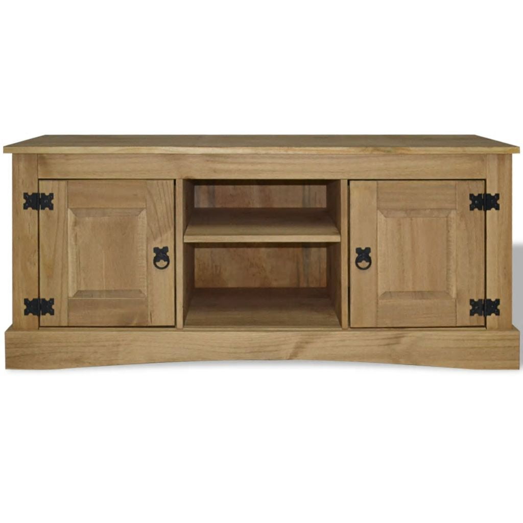 Kepooman TV Cabinet with Two Cabinets for Living Room, Brown Kepooman TV Cabinet with Two Cabinets for Living Room, Brown