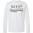 thumbnail image 3 of Inktastic Merry Christmas with Strange Lights Long Sleeve T-Shirt, 3 of 5