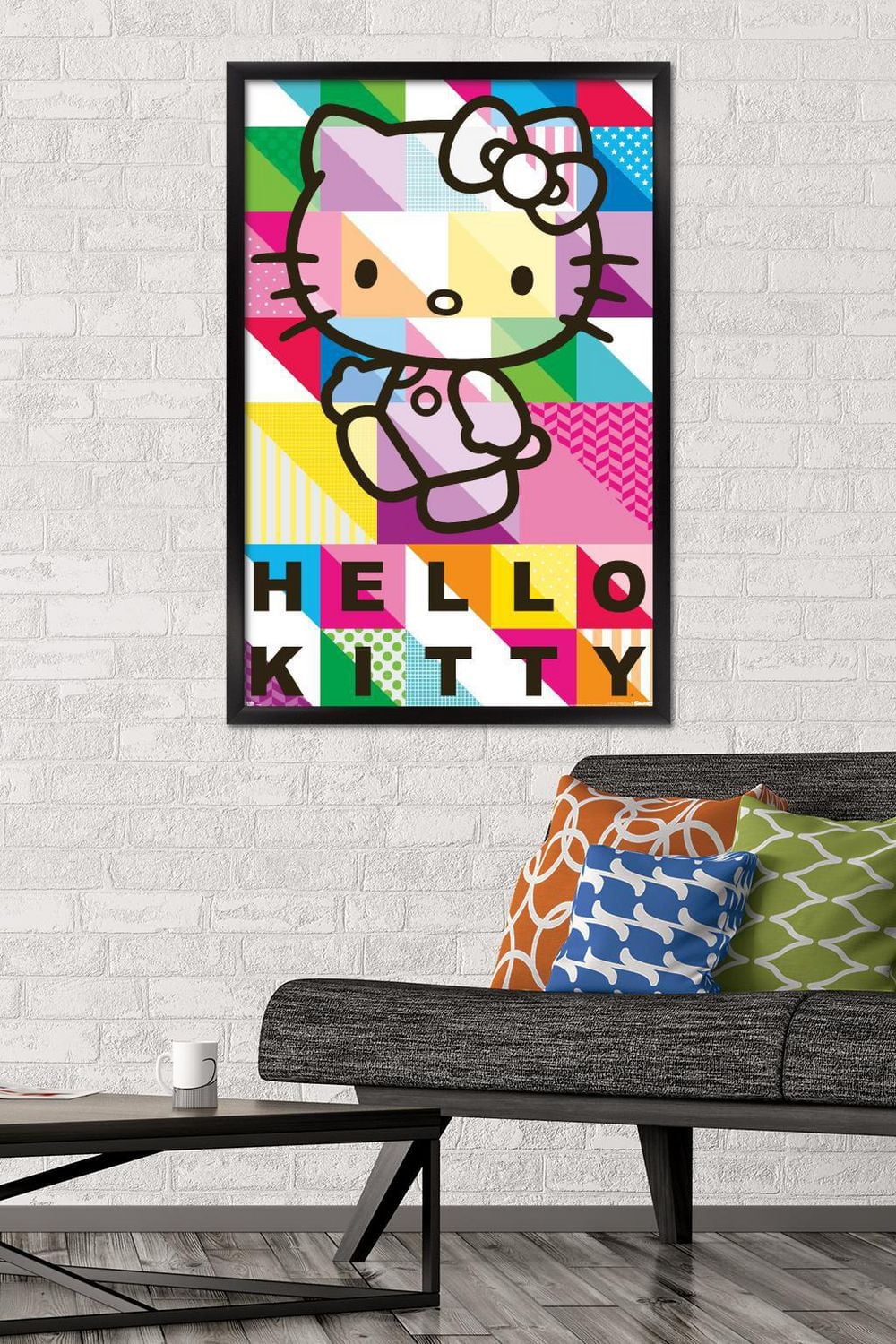 Hello Kitty - Patterns Wall Poster, 22.375" x 34"