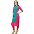 thumbnail image 4 of Phagun Women's Cotton Indian Kurti Tunic Ethnic Casual Straight Pannel Kurta-4, 4 of 7