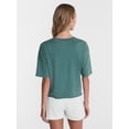 thumbnail image 3 of No Boundaries Boxy Cropped Graphic Tee, Women's XXS-XXL, 3 of 5