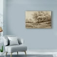 thumbnail image 3 of Trademark Fine Art 'Herding Sheep' Canvas Art by Carl Weber, 3 of 4