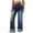 Blue, variant on Wide Leg Jeans Woman 2026 Trendy High Waisted Stretch Slim Fit Bootcut Denim Pants Jean Trousers