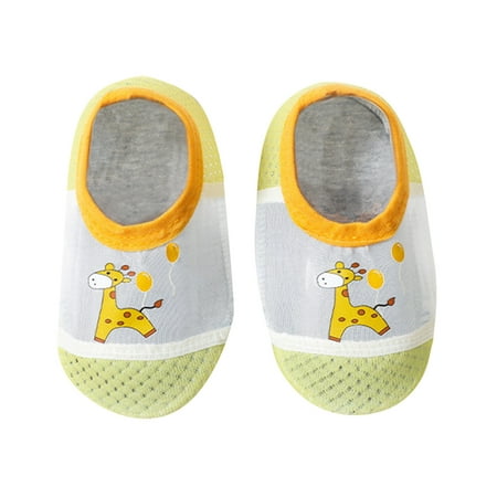 

Youmylove Infant Boys Girls Animal Prints Cartoon Socks Toddler Breathable Mesh Floor Socks Barefoot Socks Non-Slip Shoes Newborn Trainers Casual Shoes