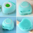 thumbnail image 2 of Cepillo De Baño Para Perros Cepillo de masaje de baño para perros y gatos herramientas de limpieza de ducha de baño para mascotas de silicona Sywqhk Libre de BPA, 2 of 7