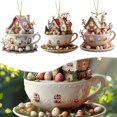 thumbnail image 2 of 3pcs Pascua Coffee Ta Mug Ornament Accesorios Mochila, 2 of 8