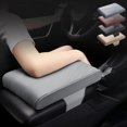 thumbnail image 4 of Car Armrest Cushion, Automotive Anti-Scratch Leather Memory Foam Center Console Pad Cover Protector Elbow Pillow Armrest Seat Box , Universal Fit, 4 of 4