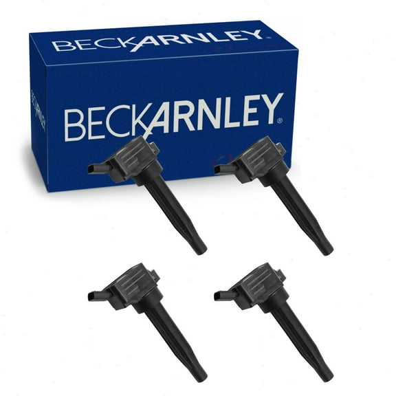 4 pc Beck/Arnley Direct Ignition Coils compatible with Hyundai Elantra 2.0L L4 2017-2020