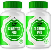 Claritox Pro for Vertigo Capsules, Claritox Pro for Vertigo Reviews, ClaritoxPro for Vertigo Support Supplement, Maximum Strength Nootropic Dietary Formula Pills (2 Pack)