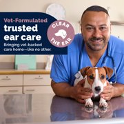 Vetnique OticBliss Dog Ear Cleaning Ear Wipes for Dogs and Cats, 100ct