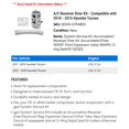 thumbnail image 2 of A/C Receiver Drier Kit - Compatible with 2010 - 2015 Hyundai Tucson 2011 2012 2013 2014, 2 of 2