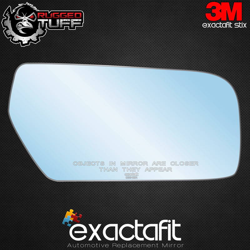 Exactafit 8334BR Passenger Right Side Mirror Glass Replacement Kit Fits