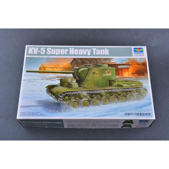 Trumpeter #05552 1/35 Russian KV-5 Super Heavy Tank model kit