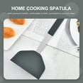thumbnail image 2 of MERRYHAPY Silicone Cooking Spatula with Stainless Steel Handle, Kitchen Utensil for Home and Restaurant Use Grey, 2 of 8