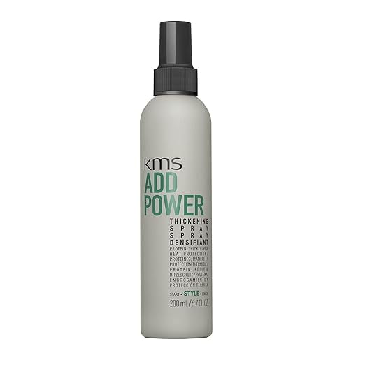 KMS ADDPOWER Thickening Spray Heat Protectant, 6.76 fl. oz.