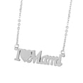 thumbnail image 2 of FENGGHAO Personalized Name Necklace for Women Mama Nameplate Pendant Titanium Steel Gold Tone Clavicle Chain Jewelry Mothers Day Gift, 2 of 7