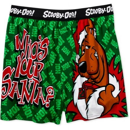 Scooby Doo - Men's Christmas Who's Your Santa Boxers