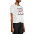 thumbnail image 4 of MTV Juniors' Floral Graphic T-Shirt, 4 of 6