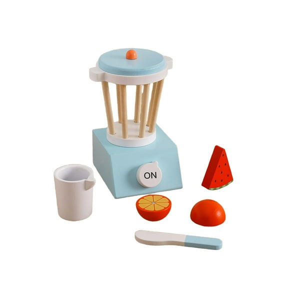 Wooden Kitchen Toys for Toddler, Pretend Play Toys Juicer Set,Kids Play Kitchen Accessories,Montessori Educational Toys as Best Birthday gifts for Baby Girls Age 3-7