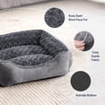 thumbnail image 2 of Cama para perros JOEJOY rectangular gris para perros pequeños, medianos y grandes, 2 of 7