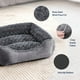 thumbnail image 2 of Cama para perros JOEJOY rectangular gris para perros pequeños, medianos y grandes, 2 of 7