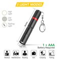 thumbnail image 2 of Reayehane Lampe de Poche Torche Lampe de Poche Mini Led Led (Noir), 2 of 5