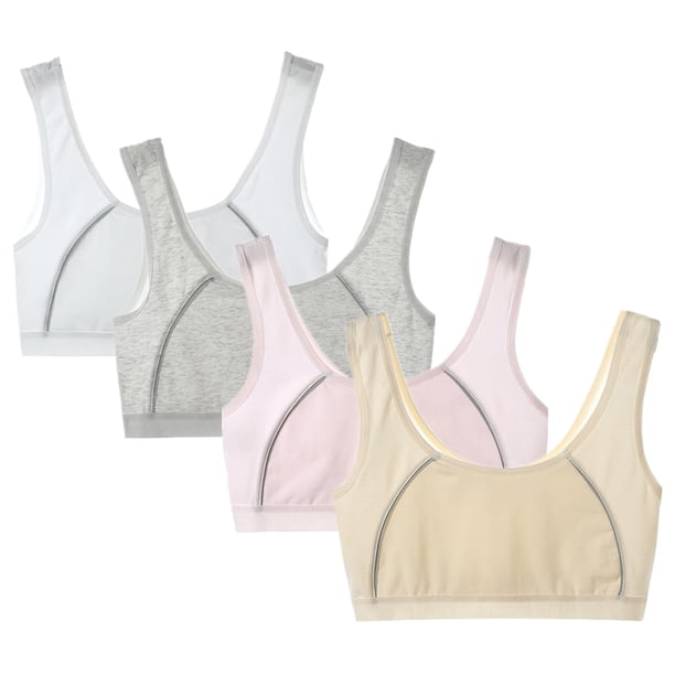 Sujetadores de entrenamiento Herepai Seamless Cami Bralettes para niñas de 7 a 9 años
